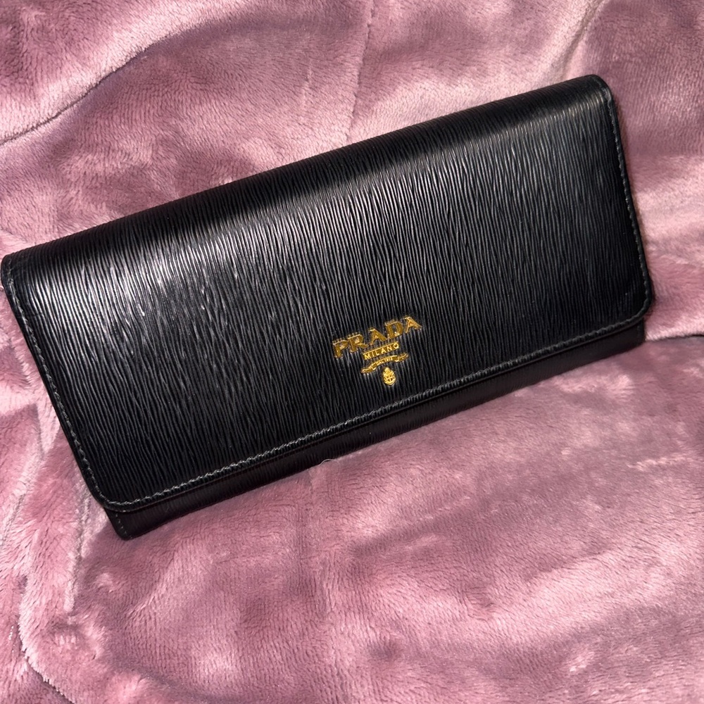 Prada Black Wallet